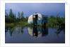 Flooded Trailer near Alaska Highway by Anonymous