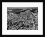 Aerial View of Los Alamos in 1955 by Anonymous