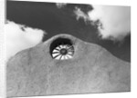 Wagon Wheel Set in Adobe House by Anonymous