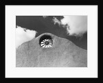 Wagon Wheel Set in Adobe House by Anonymous