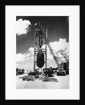 First Atom Bomb test site by Anonymous