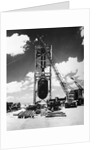 First Atom Bomb test site by Anonymous