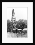 Abandoned Oil Derrick by Anonymous