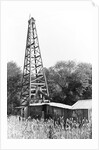Abandoned Oil Derrick by Anonymous