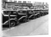 Cars Parked on Street by Anonymous