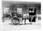 Horse-drawn Cab in London by Anonymous