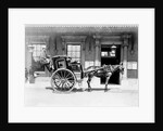 Horse-drawn Cab in London by Anonymous