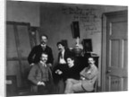 James Whistler and Artists in Studio by Anonymous