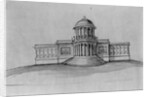 Drawing of U. S. Capitol by Anonymous