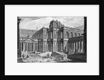 Portico in the Roman Forum by Giovanni Battista Piranesi