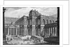 Portico in the Roman Forum by Giovanni Battista Piranesi