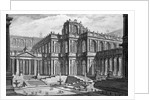Portico in the Roman Forum by Giovanni Battista Piranesi