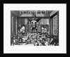 Viztlipuztli idolus Mexicaanorum (natives worshipping huge idol) by Anonymous