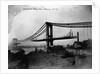 Manhattan Bridge Under Construction, 1909 by Anonymous