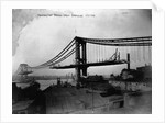 Manhattan Bridge Under Construction, 1909 by Anonymous