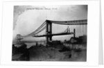 Manhattan Bridge Under Construction, 1909 by Anonymous