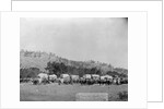 Wagon Train in the Black Hills by Anonymous