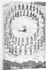 Native Americans of Louisiana Performing a Ceremonial Dance by Anonymous