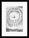 Native Americans of Louisiana Performing a Ceremonial Dance by Anonymous