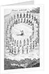 Native Americans of Louisiana Performing a Ceremonial Dance by Anonymous