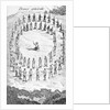 Native Americans of Louisiana Performing a Ceremonial Dance by Anonymous
