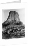 Devil's Tower, Wyoming by Anonymous