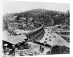 Constructing a Train Trestle by Anonymous