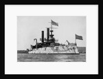 Battleship Iowa by Anonymous