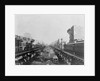 Elevated Trains in Manhattan's Bowery by Anonymous