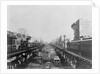 Elevated Trains in Manhattan's Bowery by Anonymous