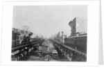 Elevated Trains in Manhattan's Bowery by Anonymous