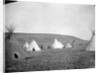 Atsina Camp Scene by Edward S. Curtis