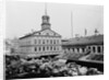 Carts and Wagons in Front of Faneuil Hall by Anonymous