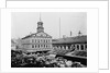Carts and Wagons in Front of Faneuil Hall by Anonymous