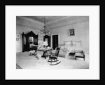 Bedroom of First Lady Ida Saxon McKinley by Anonymous