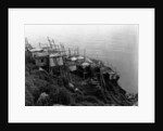 King Island Village by Edward S. Curtis