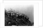 King Island Village by Edward S. Curtis
