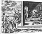 Native Funeral Rites by Theodor de Bry From America by Anonymous