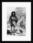 Fuegian (Yapoo Tekeenika). (Natives of Tierra del Fuego.) Frontispiece of Native of the Surveying Voyage 1839 by Anonymous