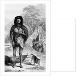 Fuegian (Yapoo Tekeenika). (Natives of Tierra del Fuego.) Frontispiece of Native of the Surveying Voyage 1839 by Anonymous