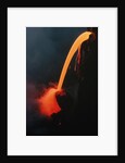 Lava Tube Pouring into the Ocean by Anonymous