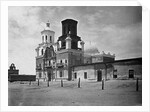 San Xavier Mission Under a Clear Arizona Sky by Anonymous