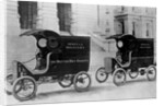 White Steam Trucks by Anonymous
