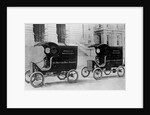 White Steam Trucks by Anonymous