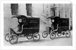 White Steam Trucks by Anonymous