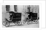 White Steam Trucks by Anonymous