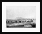 U.S. Infantry Marching near Fort Meade by Anonymous