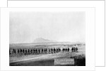 U.S. Infantry Marching near Fort Meade by Anonymous