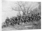U.S. Infantry Resting near Fort Meade by Anonymous