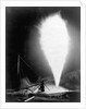 Natural gas wells, 1906. Burning well at Independence, Kansas by Anonymous